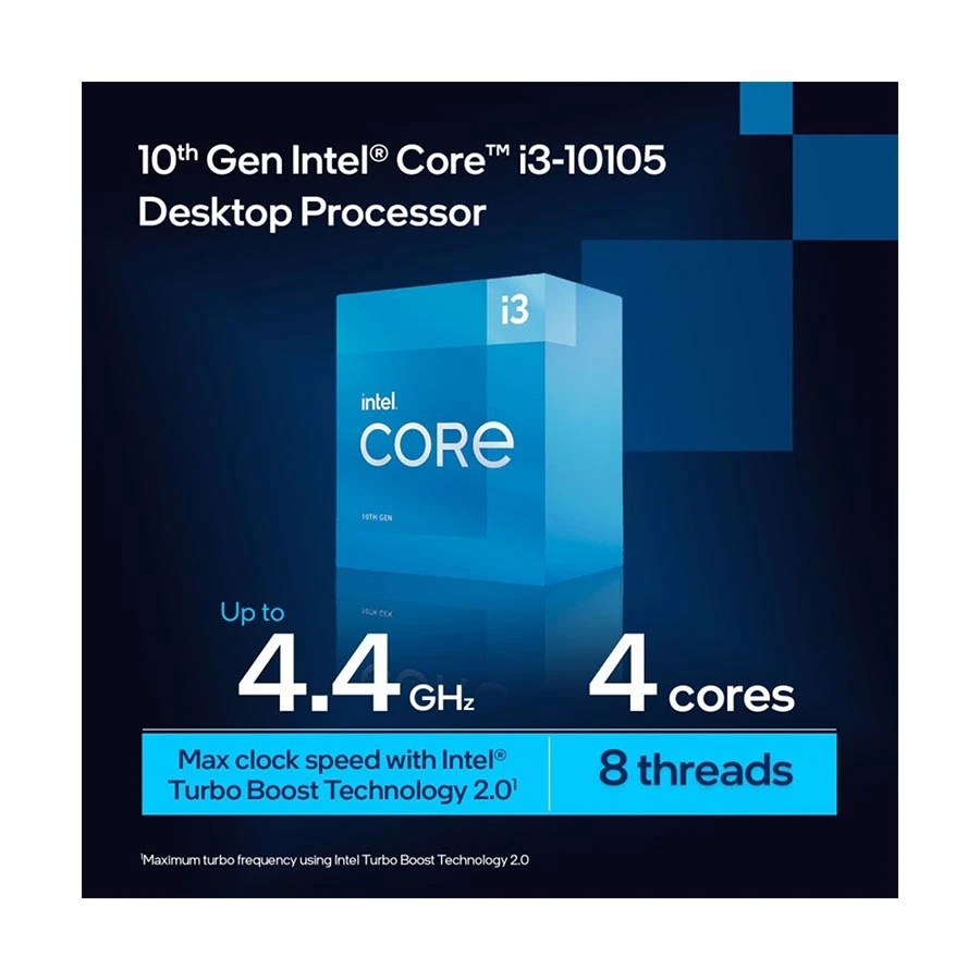 Intel 10th Gen Comet Lake Core i3 10105 Processor